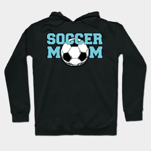 Soccer MoM in Blue Hoodie